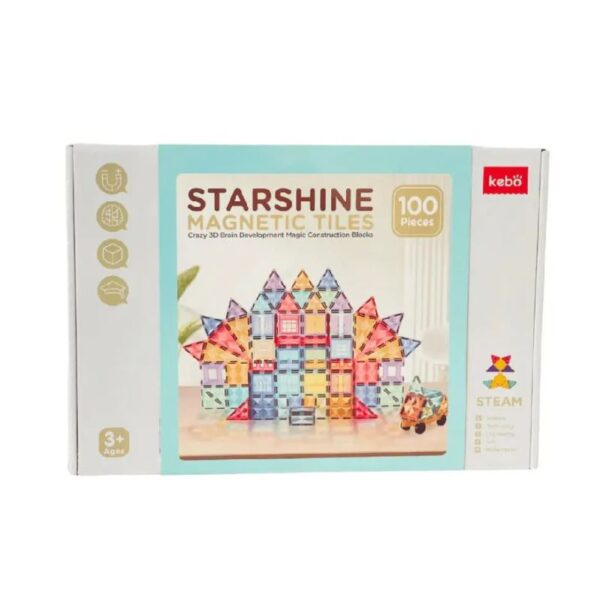 Magnetic Tiles 100 Pc