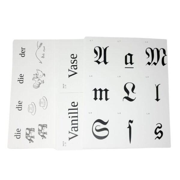 German Flash Cards -   3 Set