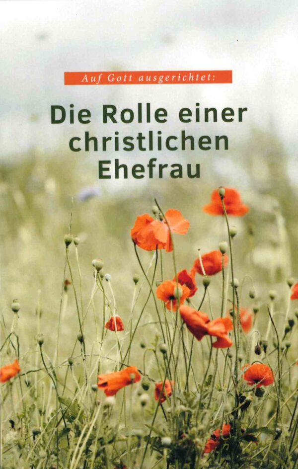 German Die Rolle einer christlichen Ehefrau