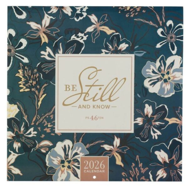2026 Calendar Lg Be Still Ps. 46:10