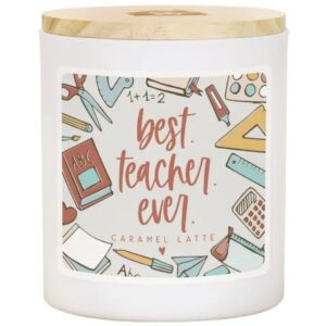 Image of Best Teacher Ever – Lat – Candles