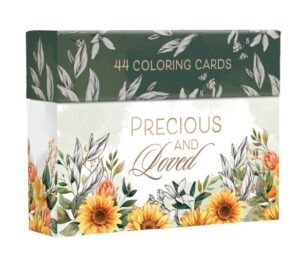 Image of Coloring Cards Precious and Loved