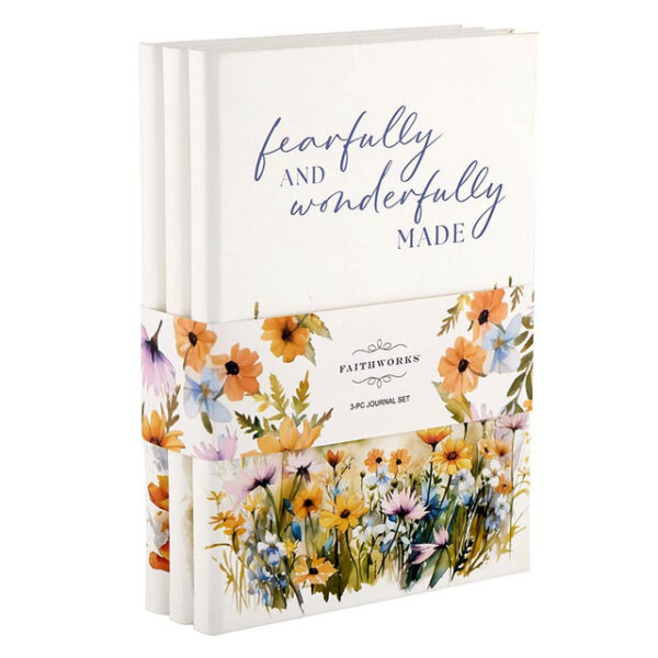 Journals - Fearfully and Wonderfully Made - 3 pcs