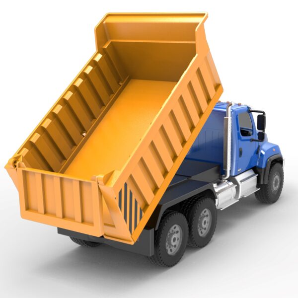 Double E 1:20 RC Freight Liner Dump Truck - Remote Control Construction Toy - Image 2