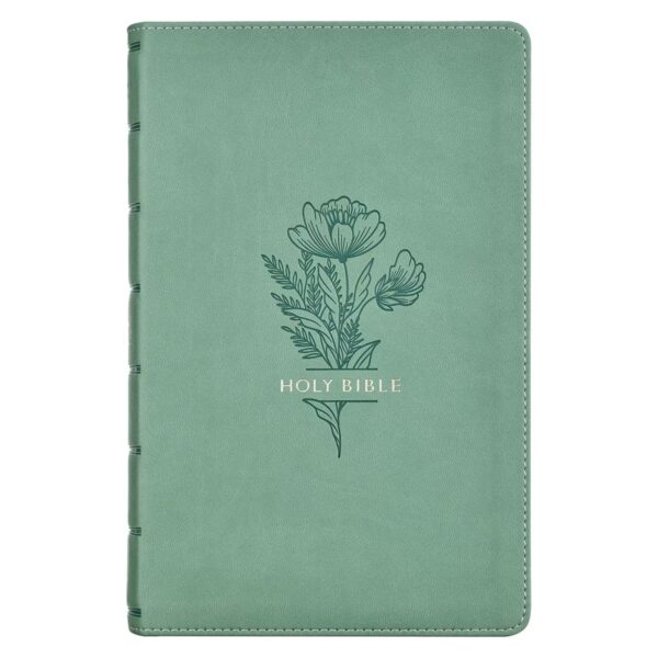 KJV Bible Giant Print Faux Leather, Teal