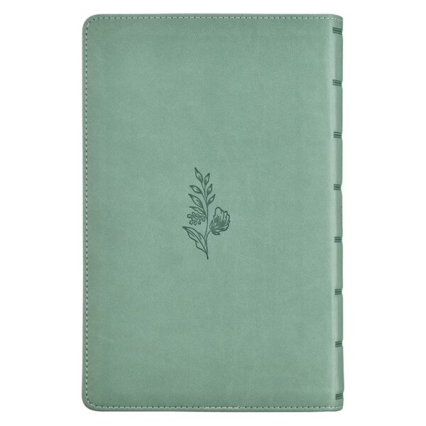 KJV Bible Giant Print Faux Leather, Teal - Image 2