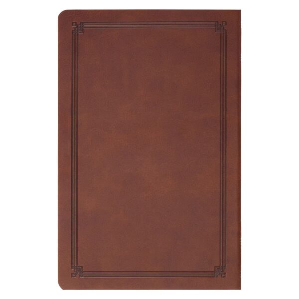 KJV Bible Gift Faux Leather, Brown - Image 2
