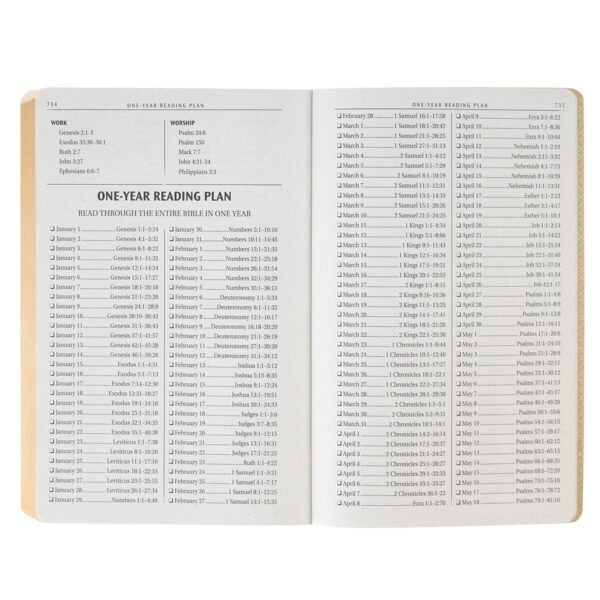 KJV Bible Gift Faux Leather, Brown - Image 3