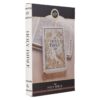 KJV Bible Thinline LP Faux Leather, White and Gold w/zipper - Image 3