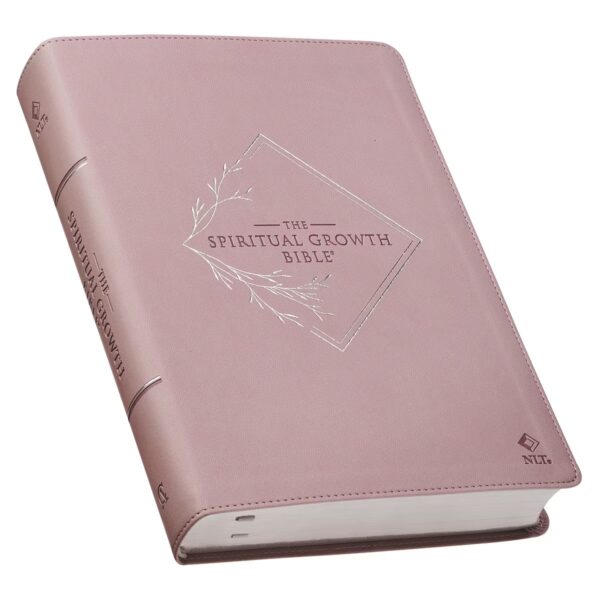 NLT, The Spiritual Growth Bible Faux Leather, Lavender