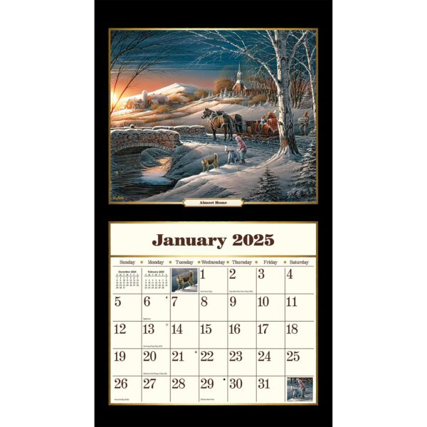 Terry Redlin 2026 Calendar - Image 2