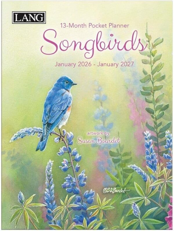 2026 Pocket Planner - Songbirds