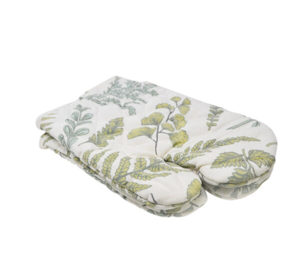 Set of 2 Oven Mits Vegetal Design