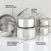 Meyer Nouvelle Stainless Steel 10-Piece Set, Made in Canada - Image 2