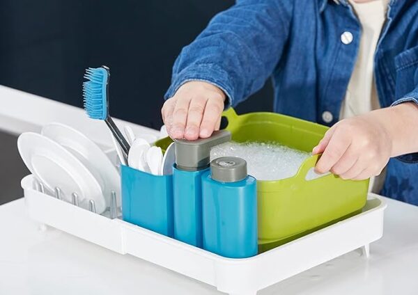 Joseph Joseph Stainless-Steel Extendable Dish Rack - Image 3