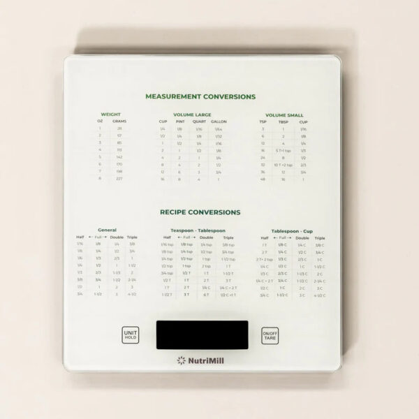 Kitchen Scale Electric 33 lb Nutrimill