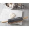 Rolling Pin Black Marble with Base 10" - Image 2