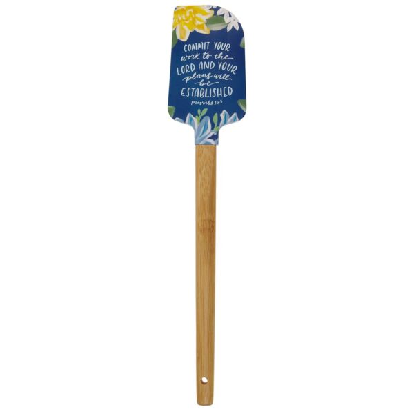 Rubber Spatula Commit Your Work to the Lord Prov. 16:3