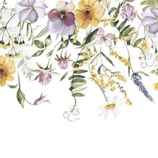 Flower Garland Paper Napkins