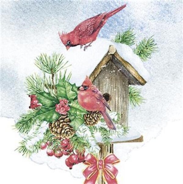 Paper Napkins Cardinals