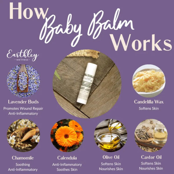 Baby Balm Herbal Salve 0.5 oz.  -  Pre-Order Now | ETA: Mid June - Image 2