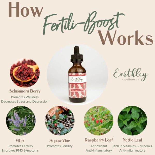 Fertili Boost 4oz - For Progesterone Support - Image 2
