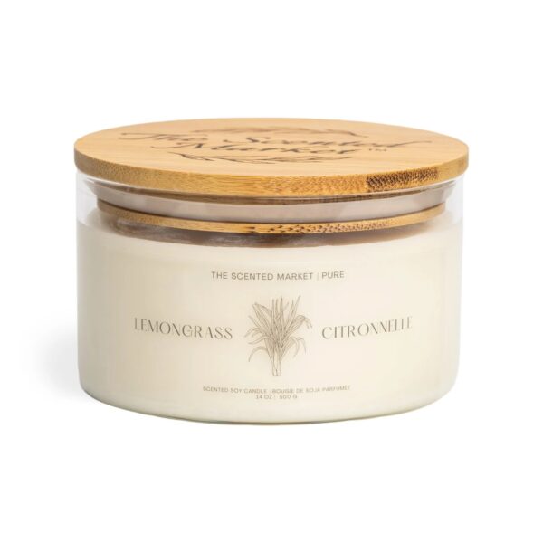 Pure - Soy Wax Candle - Lemongrass 14 oz