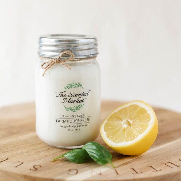 Soy Wax Candle - Farmhouse Fresh 16 oz