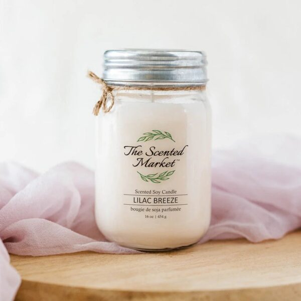 Soy Wax Candle - Lilac Breeze 16 oz
