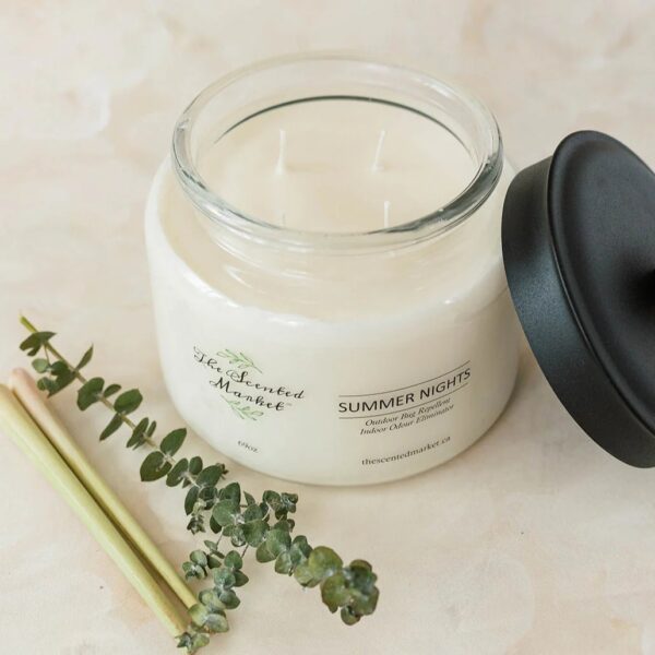 Soy Wax 4 Wick Candle - Summer Nights 69 oz - Image 2