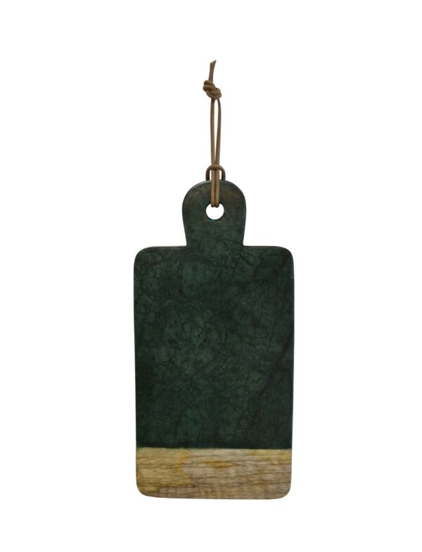 Board Green Marble and Wood