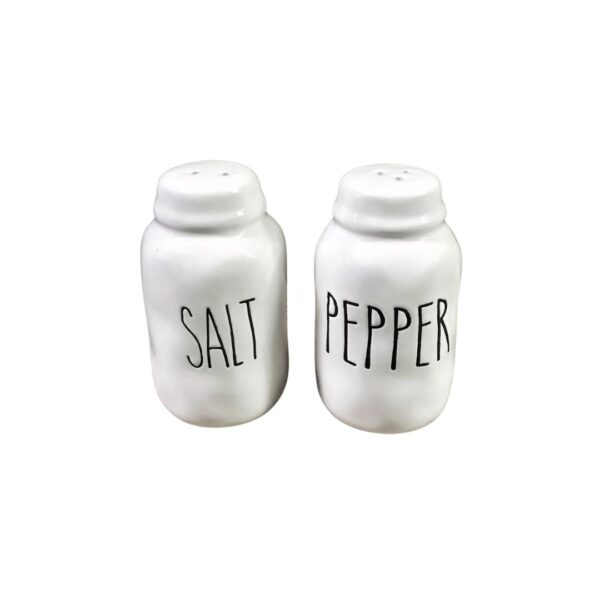 Ceramic Farmhouse Modern Salt & Pepper Shaker