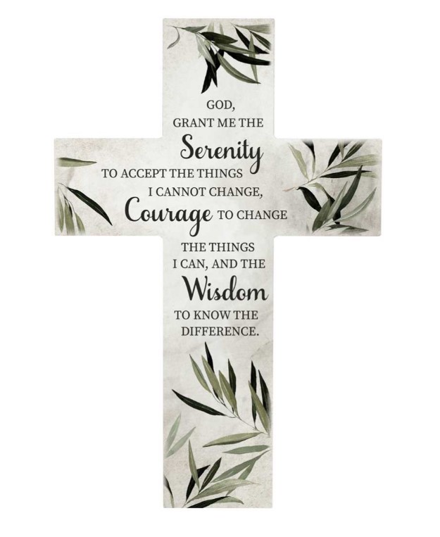 Image of Wall Cross Serenity Prayer