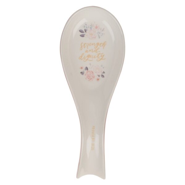 Spoon Rest Strength & Dignity Prov. 31:25
