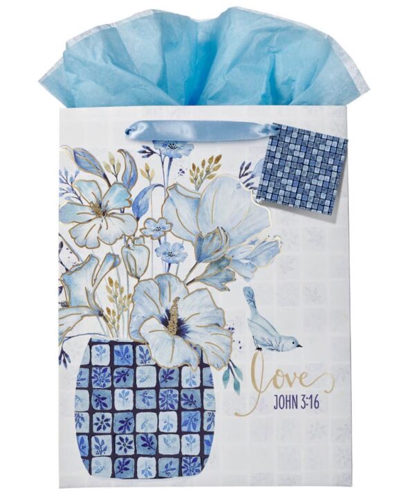 Gift Bag LG Portrait Love John 3:16