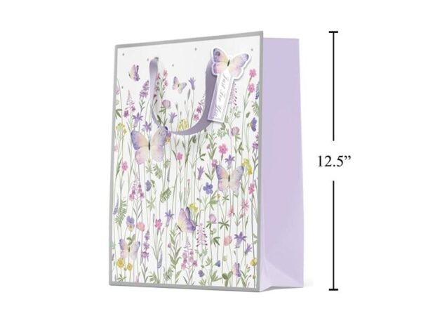 Large Gift Bag, Bfly Garden