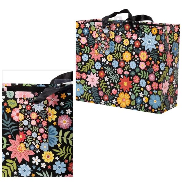 Large Horiz. Gift Bag, Floral