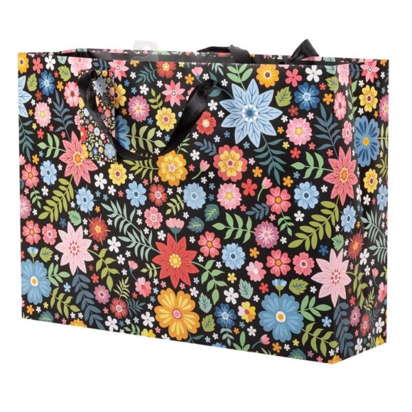 Jumbo Horiz. Gift Bag, Floral