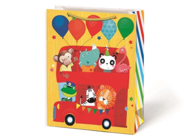 Bday Bus Jumbo Gift Bag