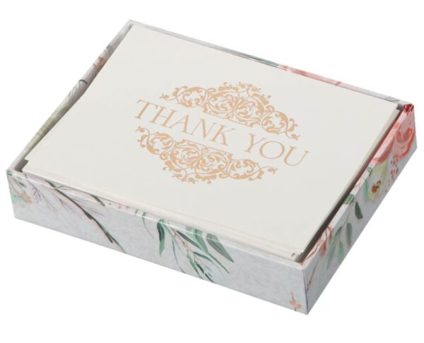 Boxed Cards Thank You Filagree Phil. 1:3