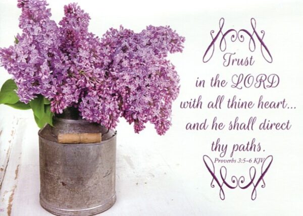 Boxed Encouragement Cards - Lilacs - Image 2