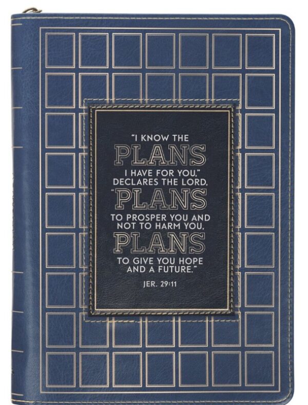 Journal Classic Zip Blue Grad Plans Jer. 29:11
