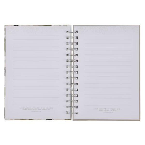 Journal Spiral-bound  May the God of All Hope Fill You With Joy Rom. 15:13 - Image 3