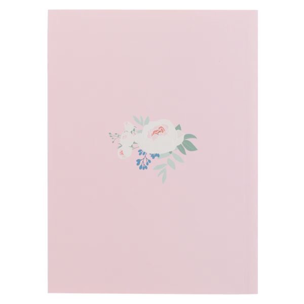 Notebook Bound Pink Floral Trust in the Lord Prov. 3:5 - Image 2
