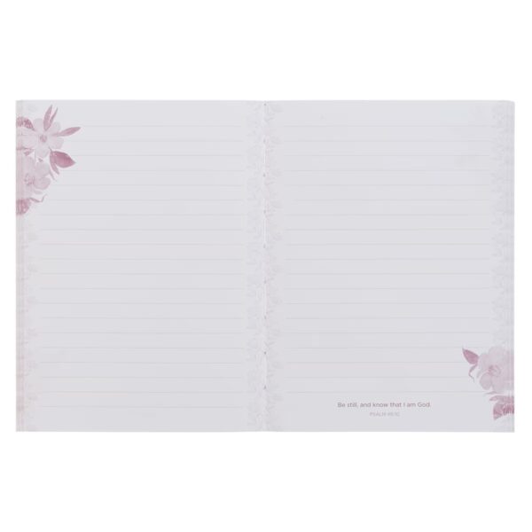 Notebook Bound Pink Be Still & Know Ps. 46:10 - Image 3