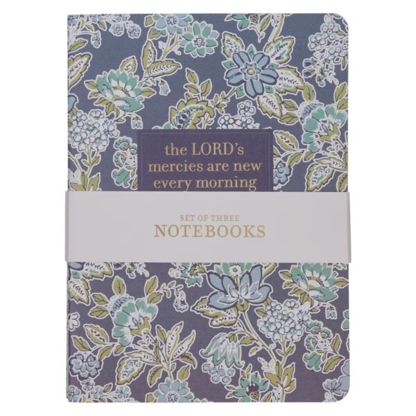 Notebook Set 3pc New Mercies Lam. 3:22-23 - Image 2