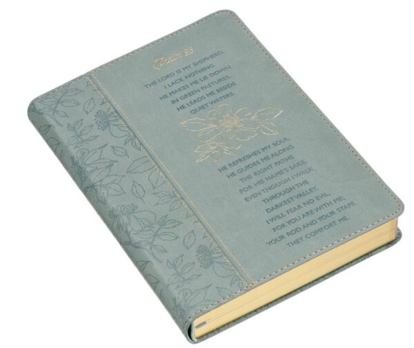 Journal Classic Teal Lord is My Shepherd Ps. 23