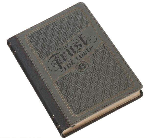 Journal Classic Gray Trust in the Lord Prov. 3:5
