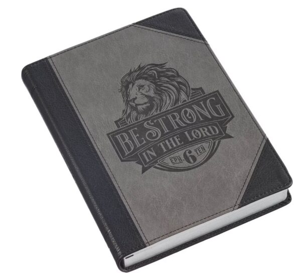 Journal Classic Lion Be Strong in the Lord Eph. 6:10