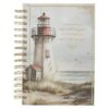 Notebook Wirebound Lighthouse Footprints